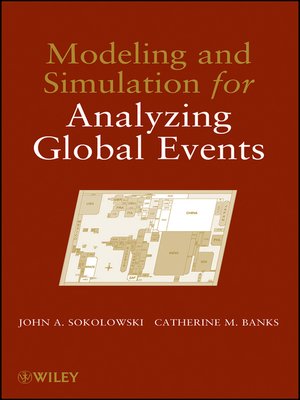 cover image of Modeling and Simulation for Analyzing Global Events